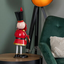 Samuel Alexander 44Cm Hand Painted Metal Christmas Captain Santa Decoration - thumbnail 8