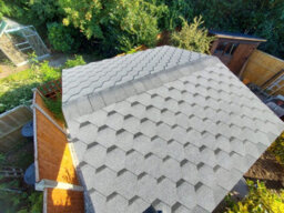 "NLC(DRIFFIELD)LIMITED Nlc Wooden Shingle Roof Gazebo 3.0M X 4.8M (9'10"" X 15'9"") With 15mm Hardwood Ply Roof, Grey Felt Shingles And Tanalised Timber" - thumbnail 2