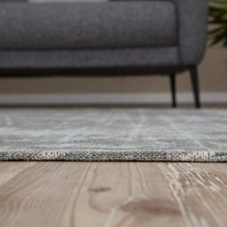 The Rugs Carina Collection  Rugs In Grey 6921G Non-Slip Machine Washable - thumbnail 6