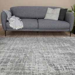 The Rugs Carina Collection  Rugs In Grey 6921G Non-Slip Machine Washable - thumbnail 3