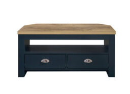 Birlea Highgate Corner Tv Unit Navy Blue & Oak - thumbnail 8