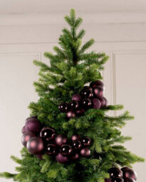 Werchristmas Burgundy Bauble Cluster Arch, 60 Cm - thumbnail 4