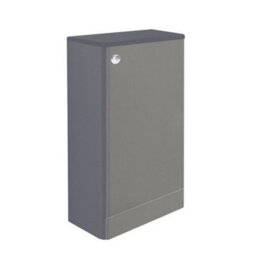 Clifton Bathroom Back To Wall Wc Unit 495mm Wide - Basalt Grey- (Choice) - thumbnail 1