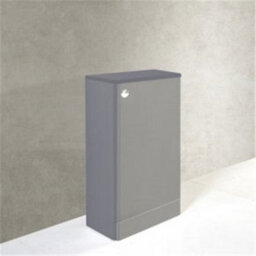 Clifton Bathroom Back To Wall Wc Unit 495mm Wide - Basalt Grey- (Choice) - thumbnail 2