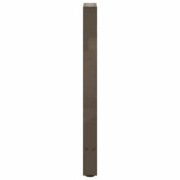 Berkfield Console Table Legs Natural Steel 2 Pcs 38X(72-73) Cm Steel - thumbnail 6