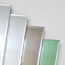 Melody Maison Green & Mocha Glass Art Deco Fan Wall Mirror 75Cm X 68Cm - thumbnail 5