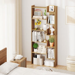 Costway 11-Shelf Geometric Bookshelf 163 Cm Tall Decorative Bookcase - thumbnail 5