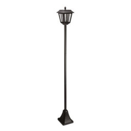 Solar Powered Victorian Style Lamp Post - 100 Lumen Led Outdoor Garden Light With 365 Day Illumination - H170 X 18Cm Diameter - thumbnail 2