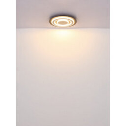 Luminosa Lighting Luminosa Jayden 48Cm Integrated Led Semi Flush Ceiling Light Matt Black Led 3000K - thumbnail 5