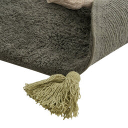 Beliani Kids Rug Kodinhi  Dark Green 120 Cm Cotton - thumbnail 6