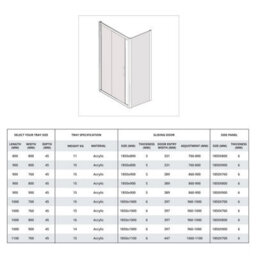 Homestylestore Chrome Corner Wet Room Walk In Sliding Door Shower Enclosure And White Tray With Fast Flow Waste 1400 X 800mm - thumbnail 5