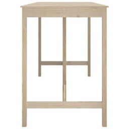 Vidaxl Bar Table 180X80X110 Cm Solid Wood Pine - thumbnail 4