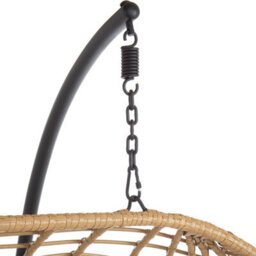 Charles Bentley Double Hanging Swing Chair Seat H196 X D117 X W167Cm Natural - thumbnail 7