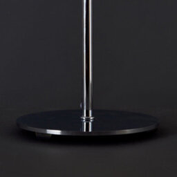 Valuelights Hudson Polished Chrome And Clear Acrylic Jewel Intertwined Rings Design Table Lamp - thumbnail 7
