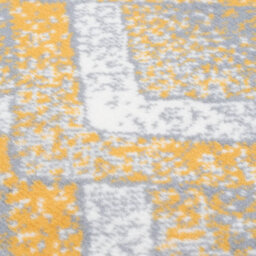 Bravich Hard Wearing Hessian Backed Stair Runner Kitchen Mat - Texas Gold, Grey & White Chevron - 60X120Cm (2'x4') - thumbnail 7
