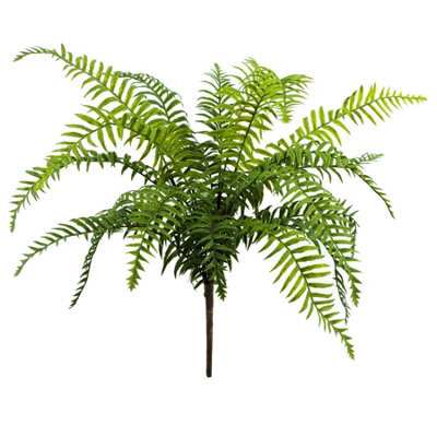 Leaf Artificial Fern Plant Realistic 50Cm Artificial Boston Fronded Fern Plant Botanik - image 1