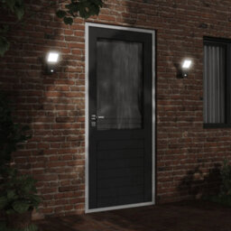 Walplus Outdoor Led Wall Light With Sensor Black Die-Cast Aluminium - thumbnail 3