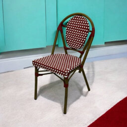 Red Paris Bistro Chairs Cafe & Garden Chair Be Furniture