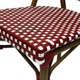 Red Paris Bistro Chairs Cafe & Garden Chair Be Furniture - thumbnail 8