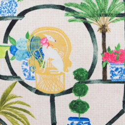 Furn. Palm Royale Club Printed Outdoor Polyester Filled Cushion - thumbnail 4
