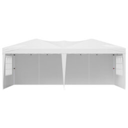 Vevor 10X20 Ft Pop Up Canopy, Instant Gazebo With 3 Sidewalls & 2 Windows, Height Adjustable Shelter - thumbnail 1