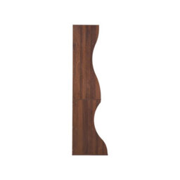 5-Tier Corner Bookcase Living Room Study Office Storage Rack Floor Standing Unit - thumbnail 3