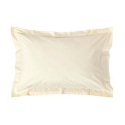 Homescapes Cream Egyptian Cotton Oxford Pillowcase 200 Tc, Standard Size