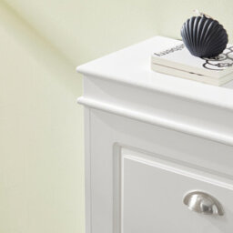 Sobuy Fsr94-W, Shoe Rack Cabinet With 3 Flip Drawers, Slim Shoe Storage Cabinet Hallway, Wooden Cupboard, White - thumbnail 6