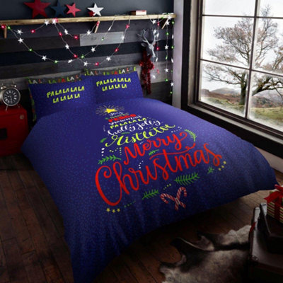 Gc Gaveno Cavailia Christmas Tree Duvet Cover King With Pillowcase Boys & Girls Breathable Christmas Stars Bedding Bedset Multi