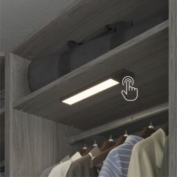 GoodHome Gamboa Black Battery-Powered Led Neutral White Under Cabinet Light Ip20 (L)300mm (W)50mm - thumbnail 3