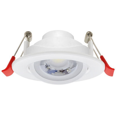 Long Life Lamps Company 3W Adjustable Round Led Recessed Ceiling Downlight 6500K Clr19 - image 1