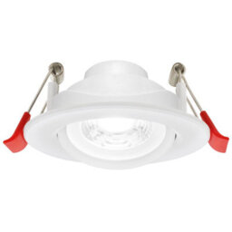 Long Life Lamps Company 3W Adjustable Round Led Recessed Ceiling Downlight 6500K Clr19 - thumbnail 3