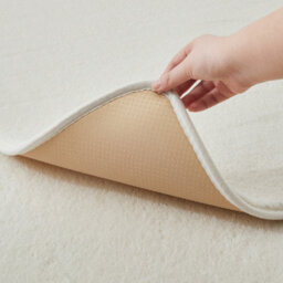 Bedlooms Cream Pashmina Rug 160X230Cm, Soft Thick Piles, Hypoallergenic Modern Area Rugs And Bedroom Rug - thumbnail 3