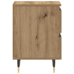 Berkfield Modern Bedside Cabinets 2 Pcs Artisan Oak 40X35X50 Cm Engineered Wood - thumbnail 7