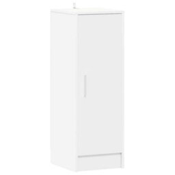 Berkfield Durable Shoe Cabinet White 32X35X92 Cm Engineered Wood - thumbnail 1