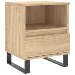 Berkfield Bedside Cabinets 2 Pcs Sonoma Oak 40X35X50 Cm Engineered Wood - thumbnail 5