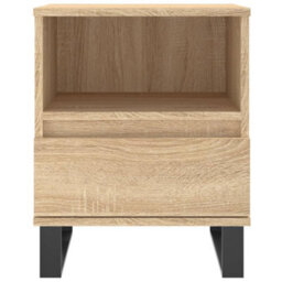 Berkfield Bedside Cabinets 2 Pcs Sonoma Oak 40X35X50 Cm Engineered Wood - thumbnail 6