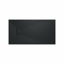 Sundaze 1700 X 900mm Smc Black Rectangle Slate Effect Bathroom Shower Tray - thumbnail 3