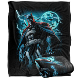 DC comics Batman Character Art Blanket Multicoloured (One Size) - thumbnail 1