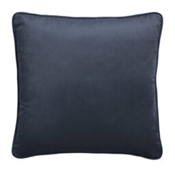Laurence Llewelyn-Bowen Montrose Luxury Filled Navy Plain Velvet Cushion - thumbnail 2
