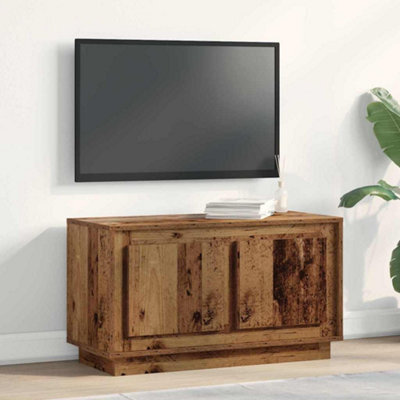 Berkfield Tv Cabinet Old Wood 80X35X45 Cm Engineered Wood - image 1