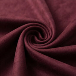 "Set Of 4 Burgundy Crushed Velvet Cushion Covers 18 X 18"" Sofa Pillows" - thumbnail 4