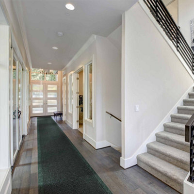 Aztec Hallway Runner Rug - Hardwearing, Non-Slip & Durable Carpet For Hall, Kitchen & Corridor - image 1