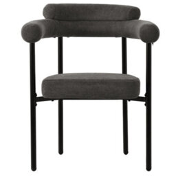 Btm Set Of 6 Faux Suede Dining Armchairs With Armrests Modern Upholstered Kitchen Or Dining Room Chairs - thumbnail 7