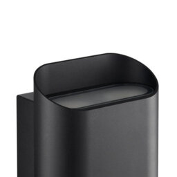 Nordlux Nico Outdoor Wall Light Black Metal Solar Gu10 Sensor Weatherproof - Mains Powered, Ip54 - thumbnail 3