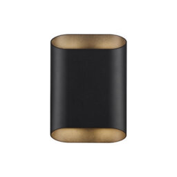 Nordlux Nico Outdoor Wall Light Black Metal Solar Gu10 Sensor Weatherproof - Mains Powered, Ip54 - thumbnail 2