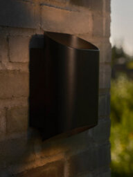 Nordlux Nico Outdoor Wall Light Black Metal Solar Gu10 Sensor Weatherproof - Mains Powered, Ip54 - thumbnail 9