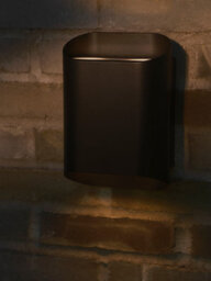Nordlux Nico Outdoor Wall Light Black Metal Solar Gu10 Sensor Weatherproof - Mains Powered, Ip54 - thumbnail 8