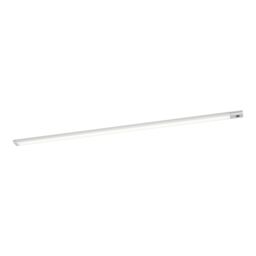 GoodHome Menezes White Silver Effect Mains-Powered Led Neutral White Under Cabinet Light Ip20 (L)885mm (W)42mm - thumbnail 2