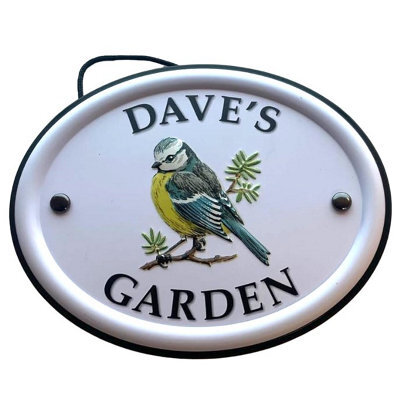 Mulberry Studios Decorative Bird Garden Sign - Dave's Garden